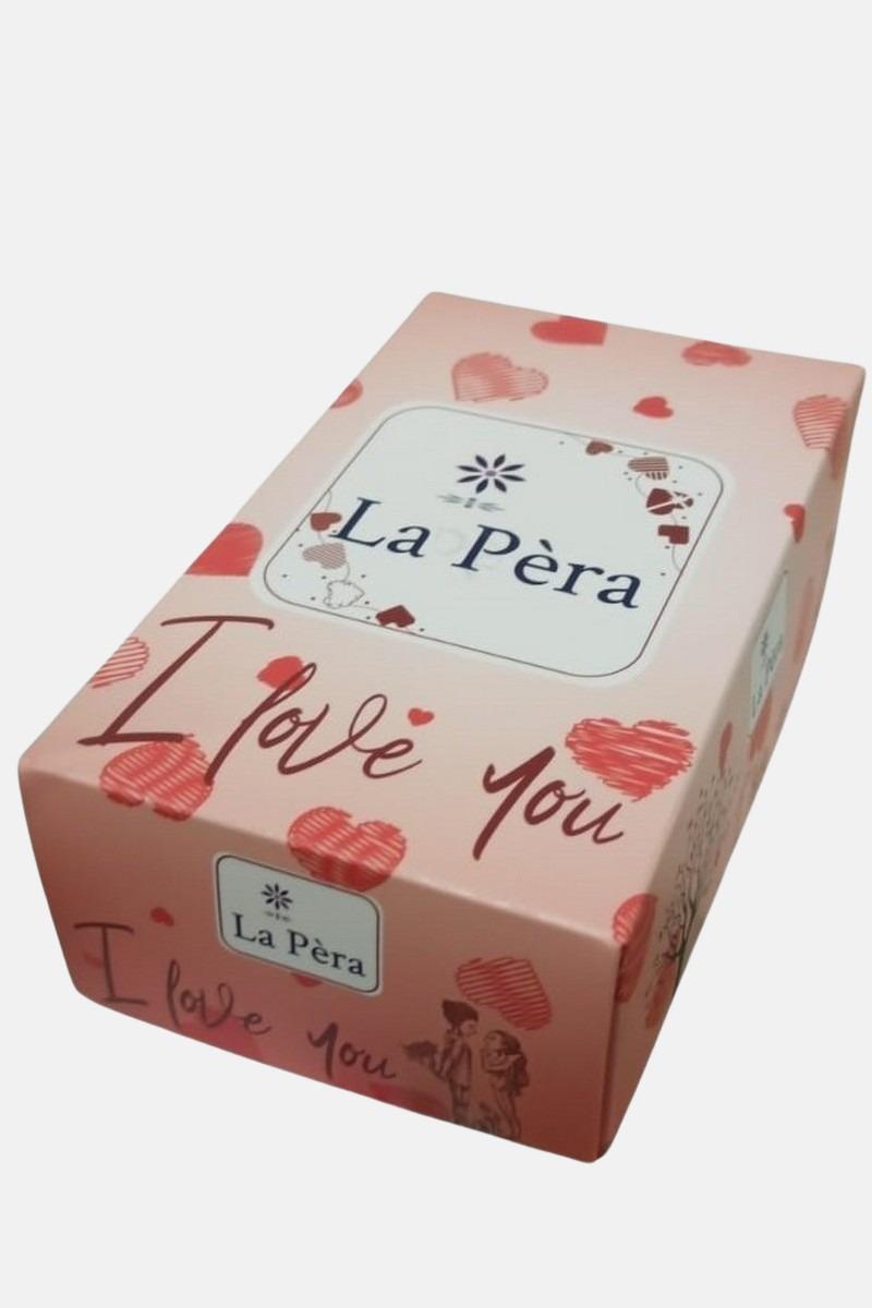 3 Paar Hartjes Sokken Dames Giftbox Valentijn