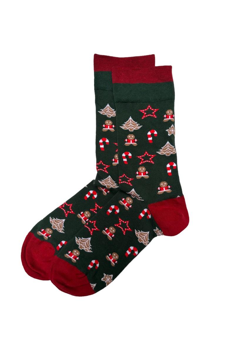 Kerstsokken - Heren - Dames Sokken - Socks - Groen