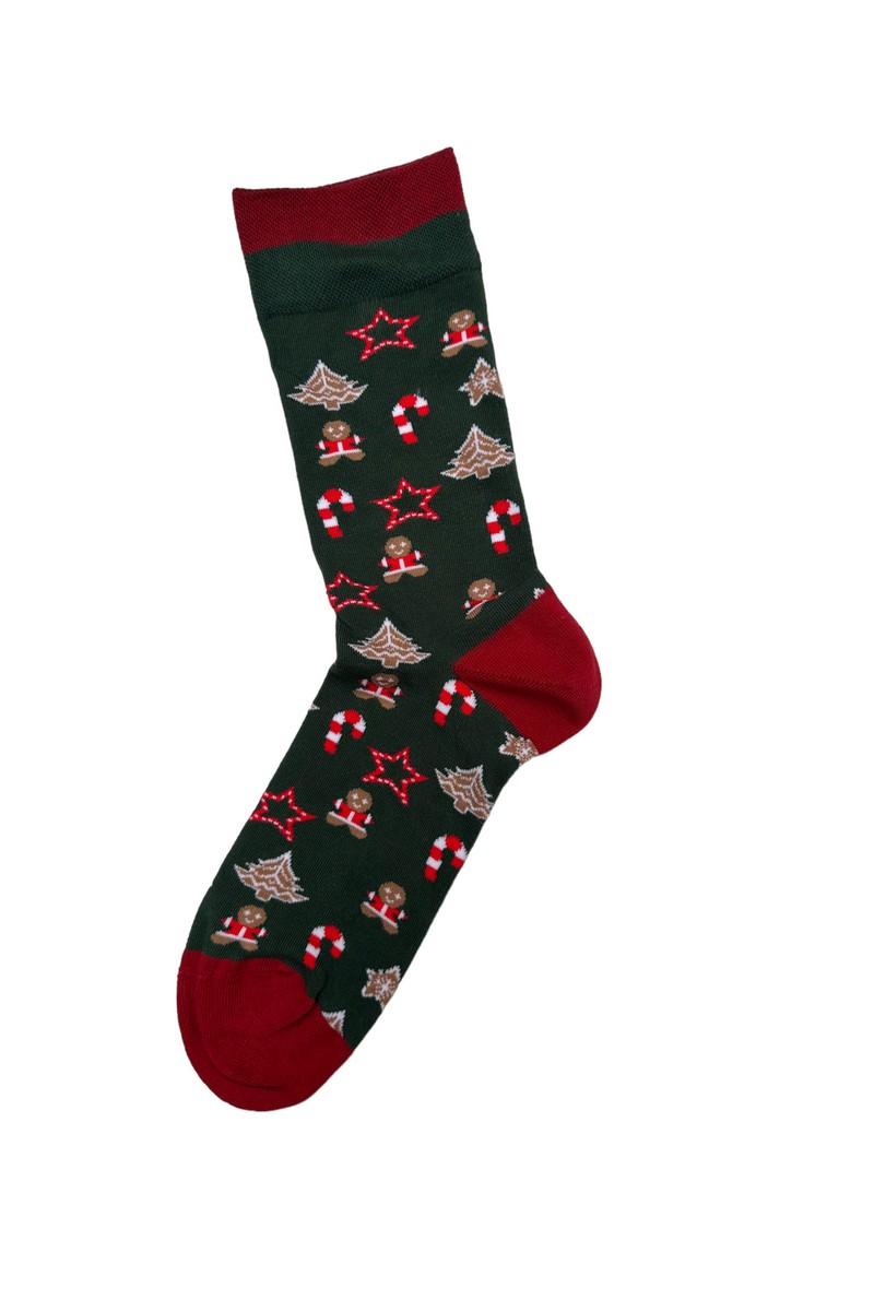 Kerstsokken - Heren - Dames Sokken - Socks - Groen