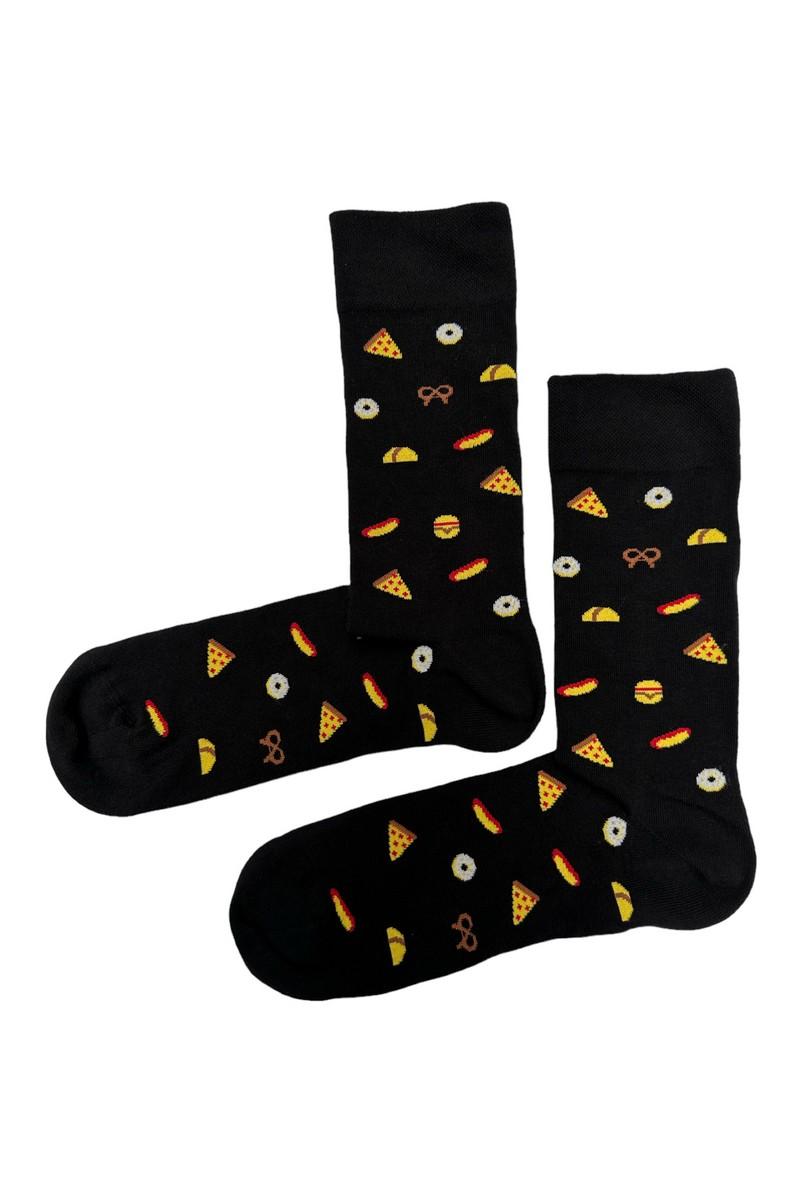 La Pèra Unisex Grappige Hamburger Cool Socks - Food Design - sokken